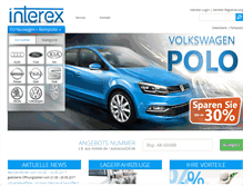 Tablet Screenshot of interex.de